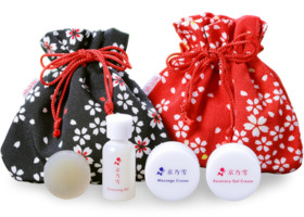 初回限定！桜ポーチ付き 実感！おためしセットの1週間分の商品画像